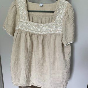 Square Neck Old Navy Blouse